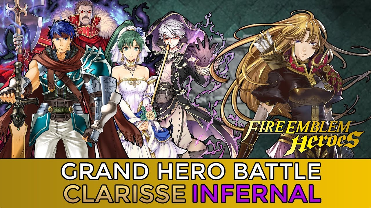 FIRE EMBLEM HEROES - Grand Hero Battle: Clarisse, Sniper in the Dark - INFERNAL