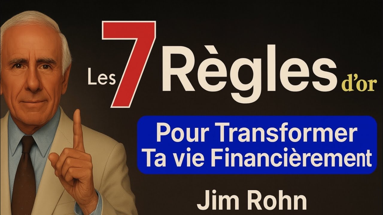 Les 7 règles d’or pour transformer votre vie financière : un voyage vers la liberté - Jim Ronh Fr