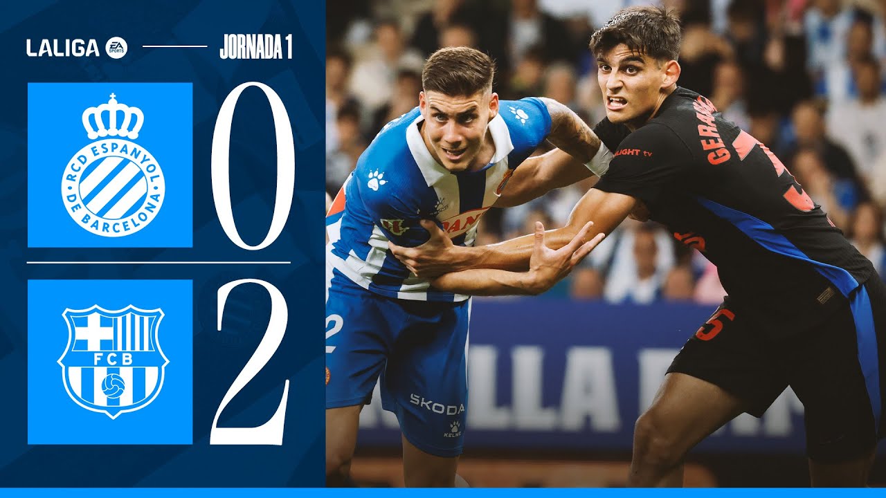 ⚽ RESUM J36 | Espanyol 0-2 Bar&ccedil;a | #LaLigaHighlights