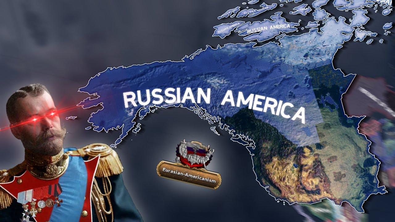 I restored the RUSSIAN EMPIRE in NORTH AMERICA as ALASKA! - HOI4 USA2Z