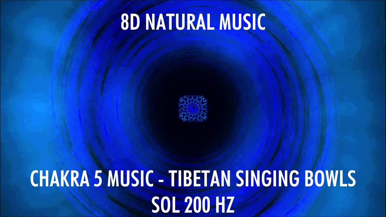 CHAKRA 5 MUSIC - 8D NATURAL MUSIC - SOL 200 HZ