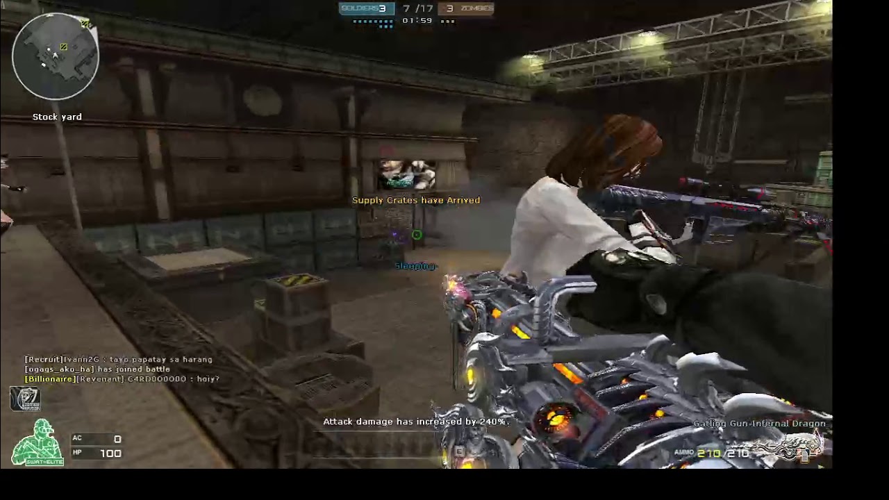 Crossfire Philippines Hero Mode Extreme Gamepay Gutling Gun Infernal Dragon (Toxic Community)