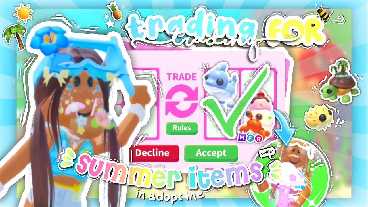 ОБМЕНЯЮСЬ на ЛЕТО/ВЕСЕННИЕ ТОВАРЫ в «Adopt Me»! ЛЕТНИЕ ПИТОМЦЫ ☀️:: dearly dea