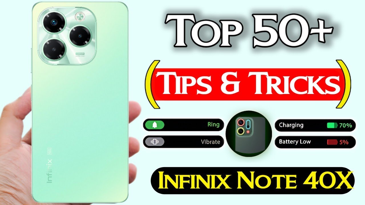 infinix note 40x 5g top 10 + hidden features | infinix note 40x 5g tips and tricks |hidden features