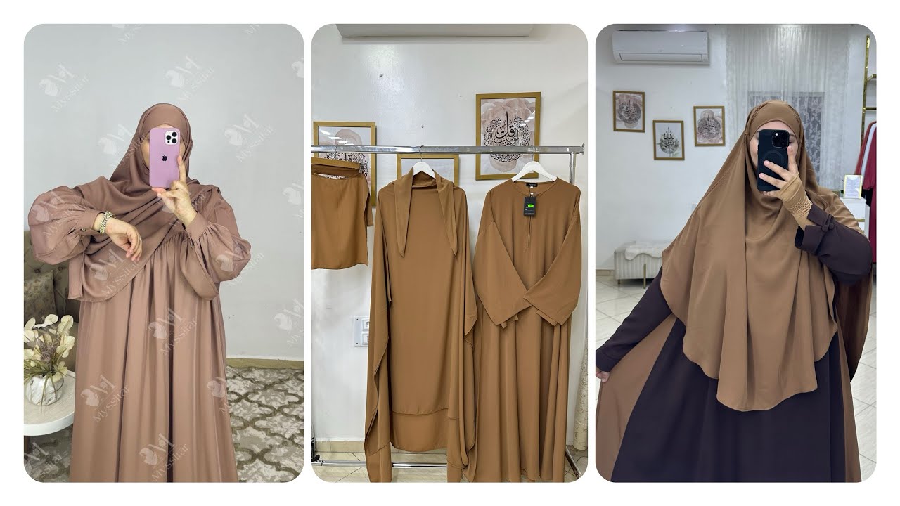 ثلاثة أطقم راقية وجميلة منا لكم مع اقتراب حلول شهر رمضان المبارك طريقة الطلب باخر الفيديو ♥️