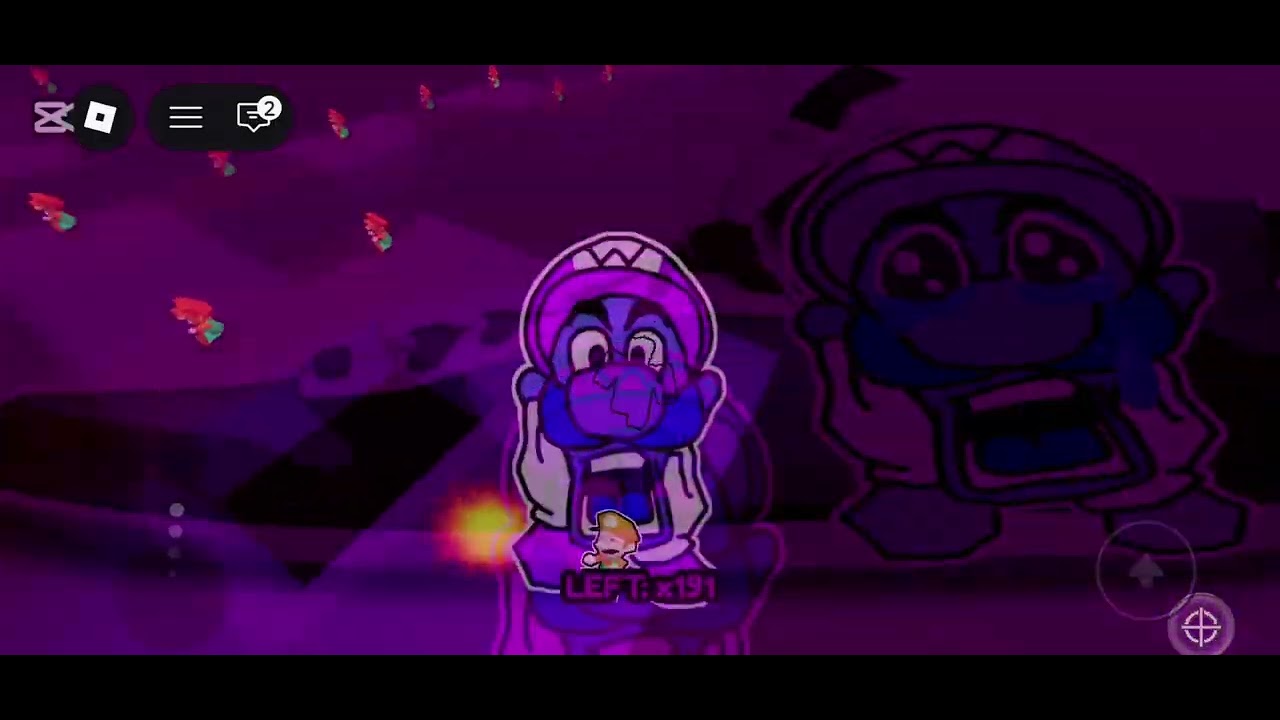 Doing wega thingy in blud obby stage 46