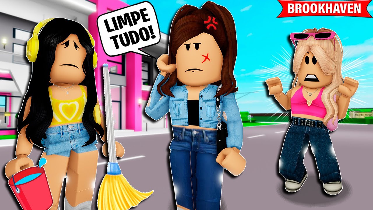A MENINA DESCOBRIU QUE A AMIGA ESTAVA CORRENDO PERIGO | Historinhas Brookhaven Roblox Bibi e Lud