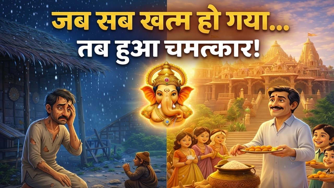 भगवान के घर देर है अंधेर नहीं 🙏 | गरीब रामदास की किस्मत कैसे बदली? 😭✨ | AI Animated Story | VD8