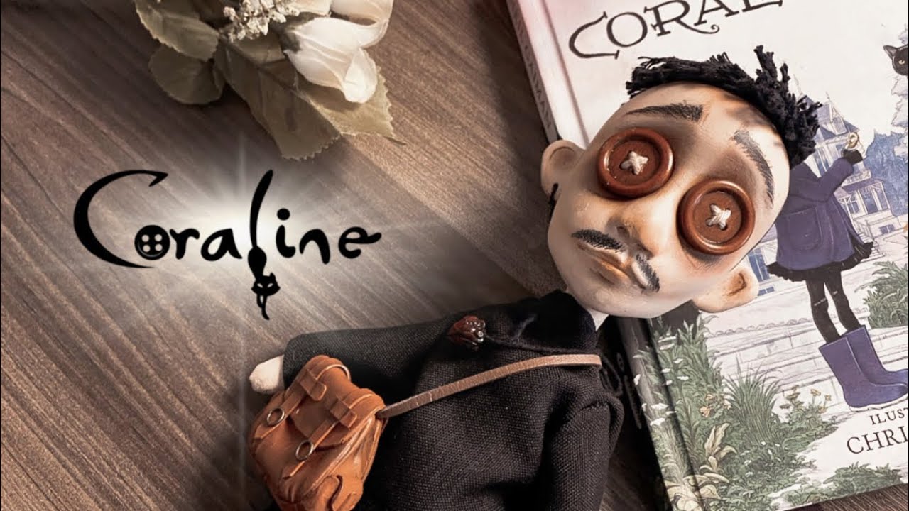 fiz um boneco meu inspirado em CORALINE | mateandro