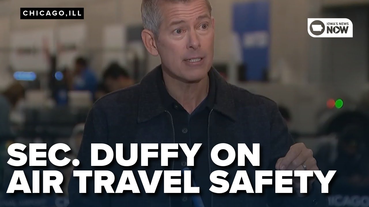 Transportation Secretary Sean P. Duffy on air travel safety