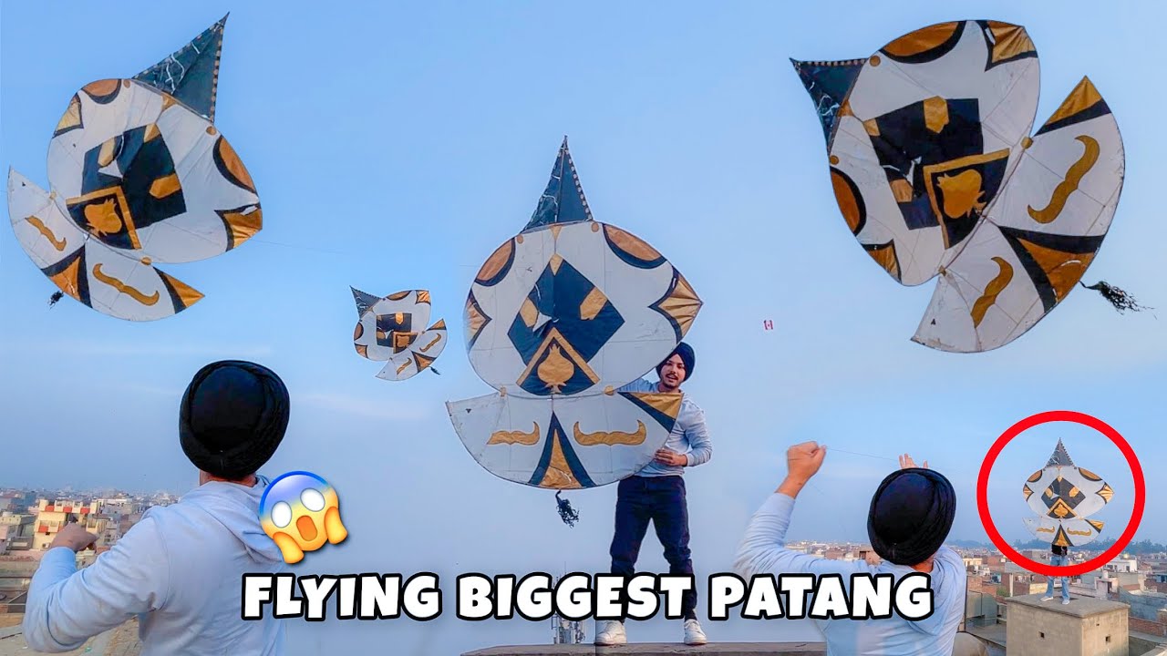 Flying india's Biggest Patang 😱 *FLYING KITES*  Kites Vlog