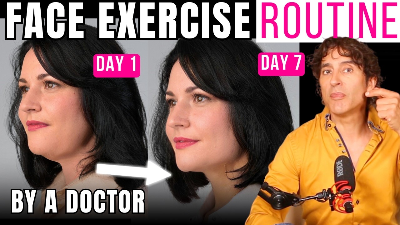 Exact Face Exercises to Look Years Younger (by a Doctor)