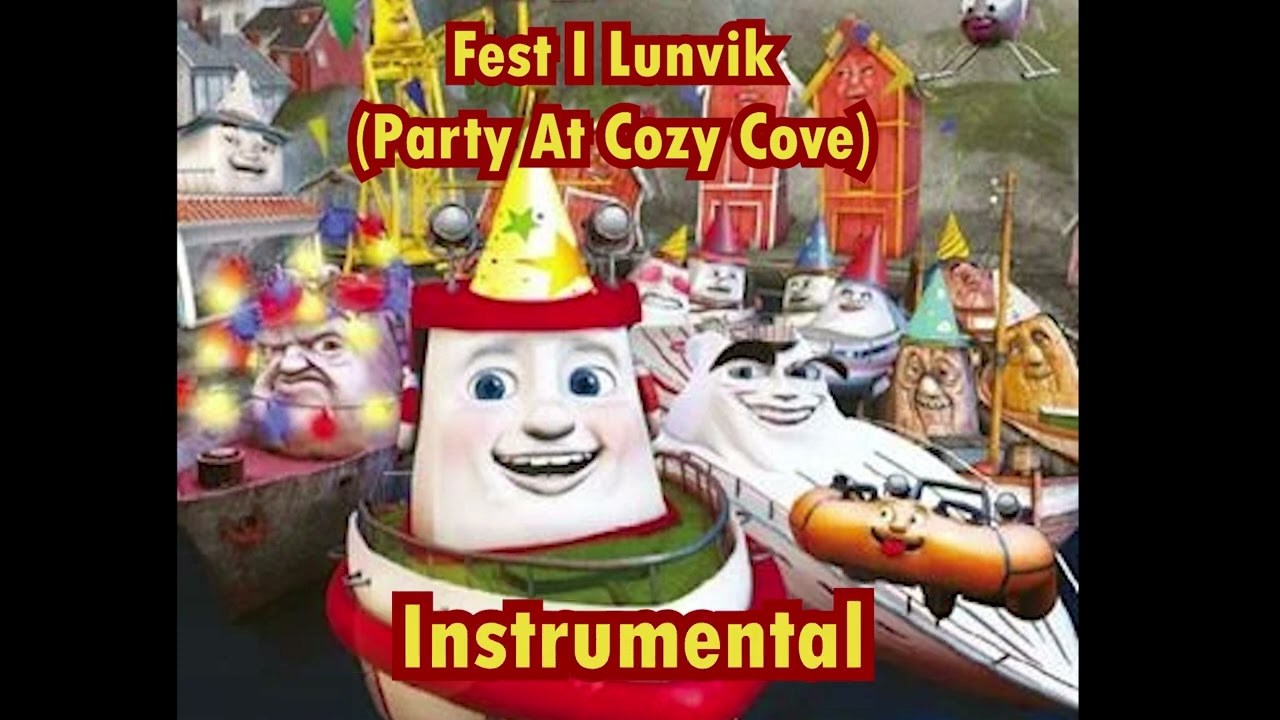 Party At Cozy Cove - Fest I Lunvik Instrumental + isolated lyrics