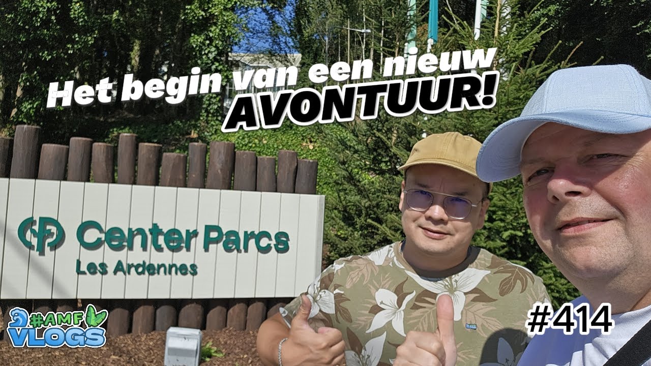HET BEGIN VAN EEN NIEUW AVONTUUR | Center Parcs Les Ardennes | Incheck & Market Dome 