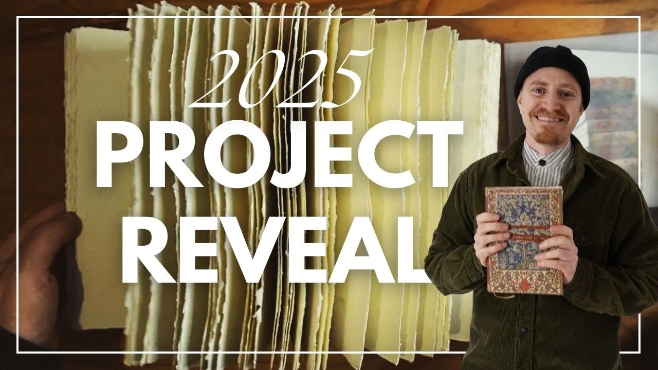 Journal unboxing (Lotus Blu Book Art) & 2025 journaling project reveal