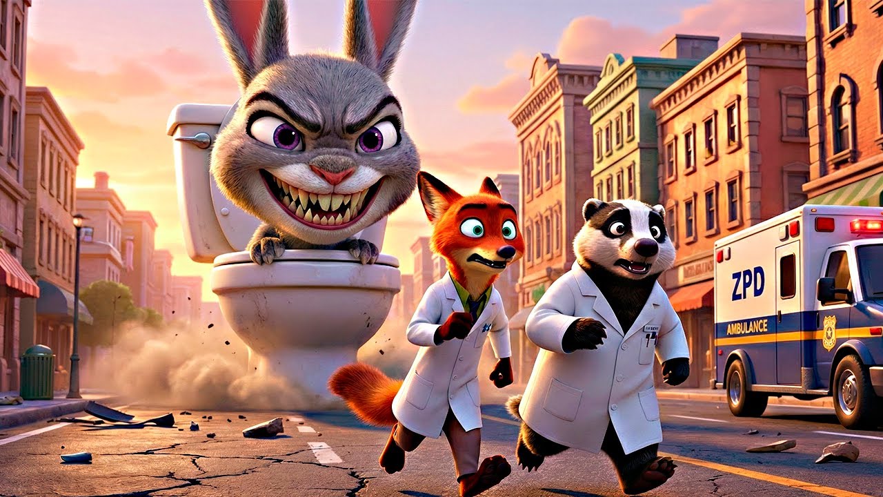🍭🚽 Judy eats SKIBIDI Candy! Monster Transformation! 😱