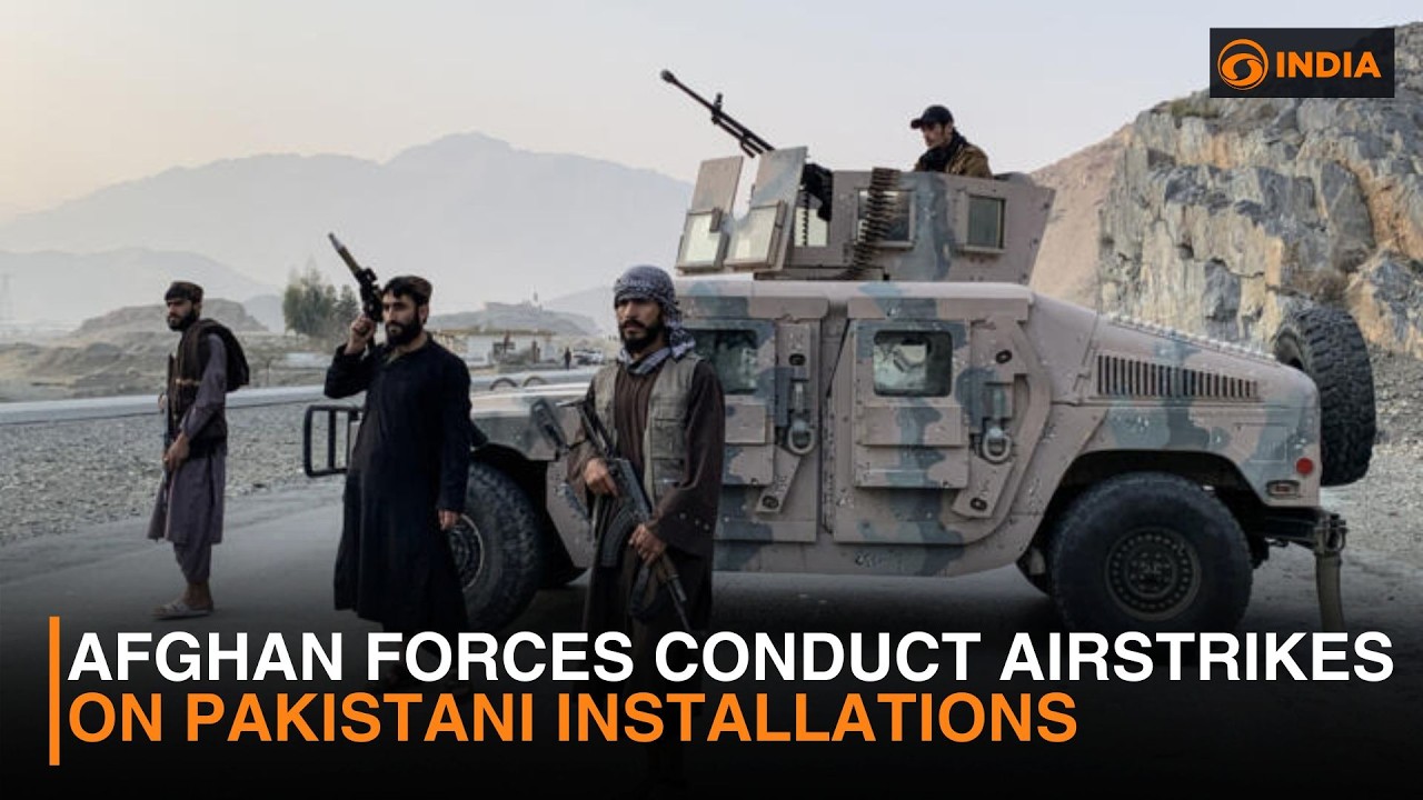 Afghanistan Strikes Pakistan Military Bases in Retaliation