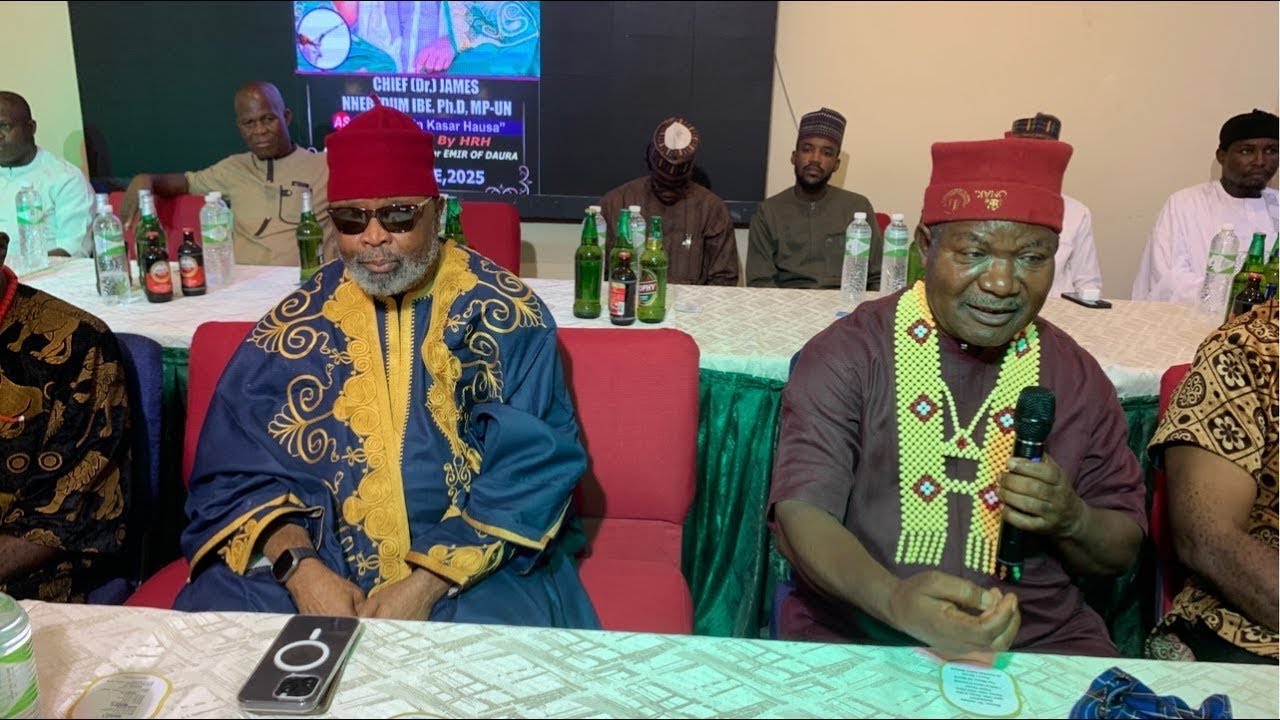 Chief James Ibe Chieftancy  reception at at Hilton Palace Hotel Kano
