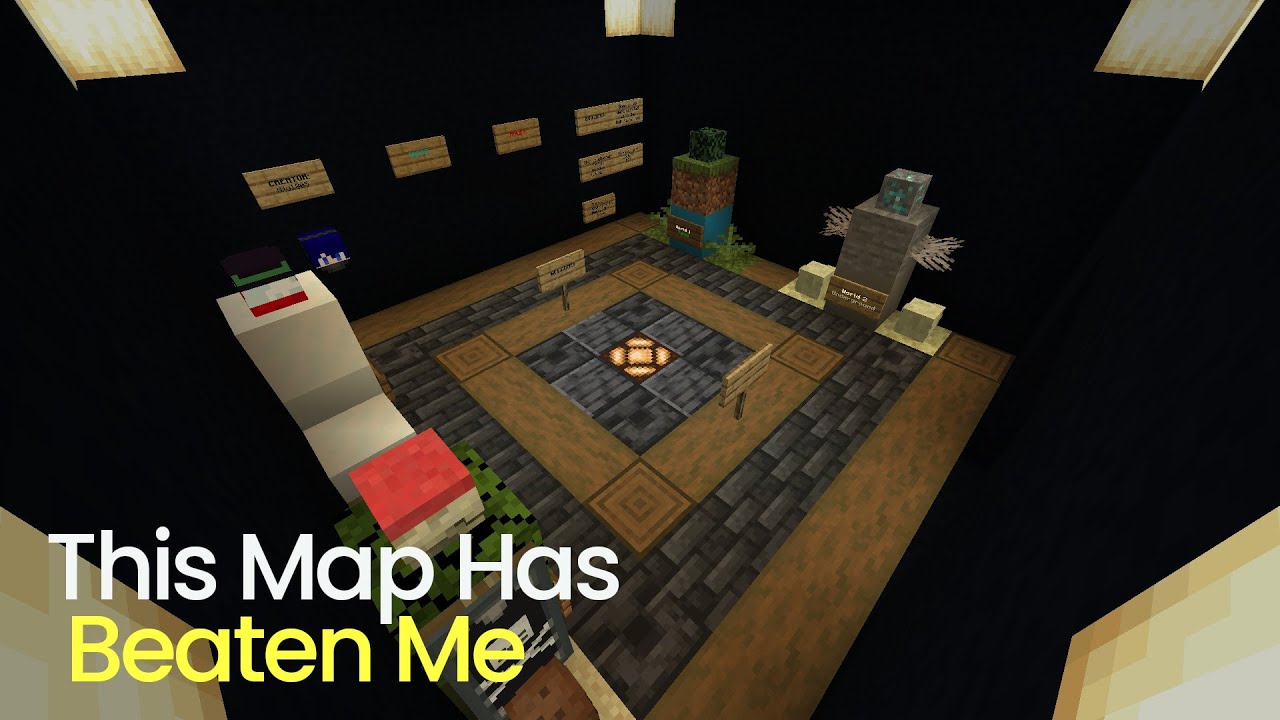 Эта карта-головоломка Minecraft меня победила