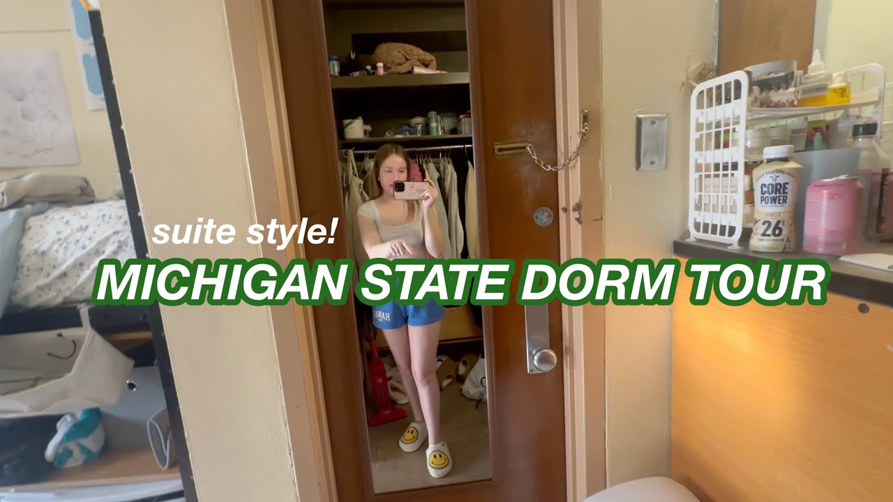 MICHIGAN STATE DORM TOUR | suite style!