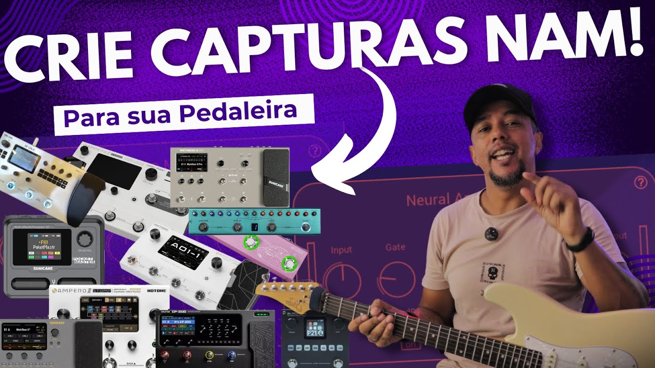 COMO CRIAR CAPTURAS NAM(NEURAL) para SUA PEDALEIRA!