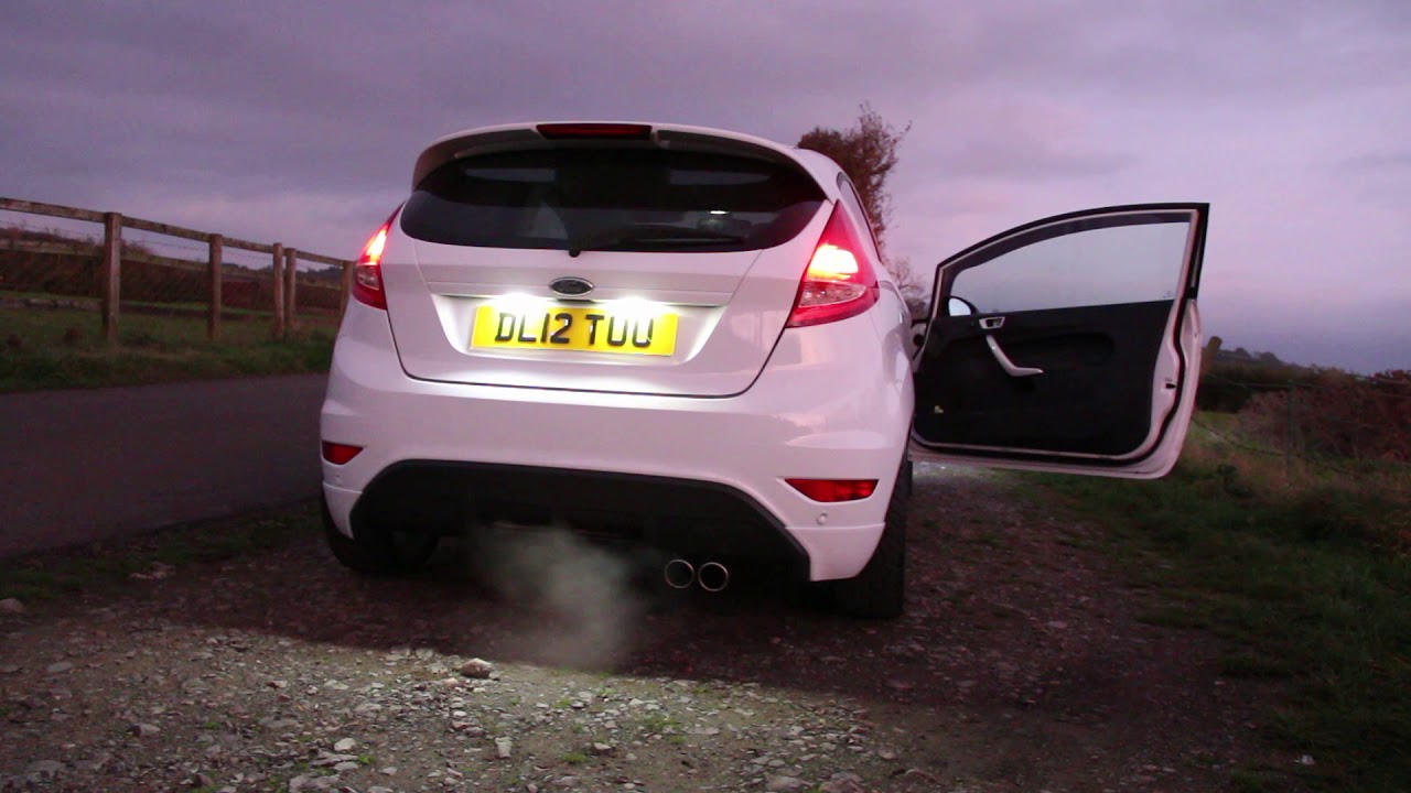 Ford Fiesta Zetec S 1.6 Mountune Exhaust Sound