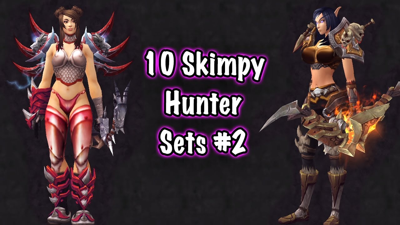Jessiehealz - 10 Skimpy Hunter Transmog Sets SL#2