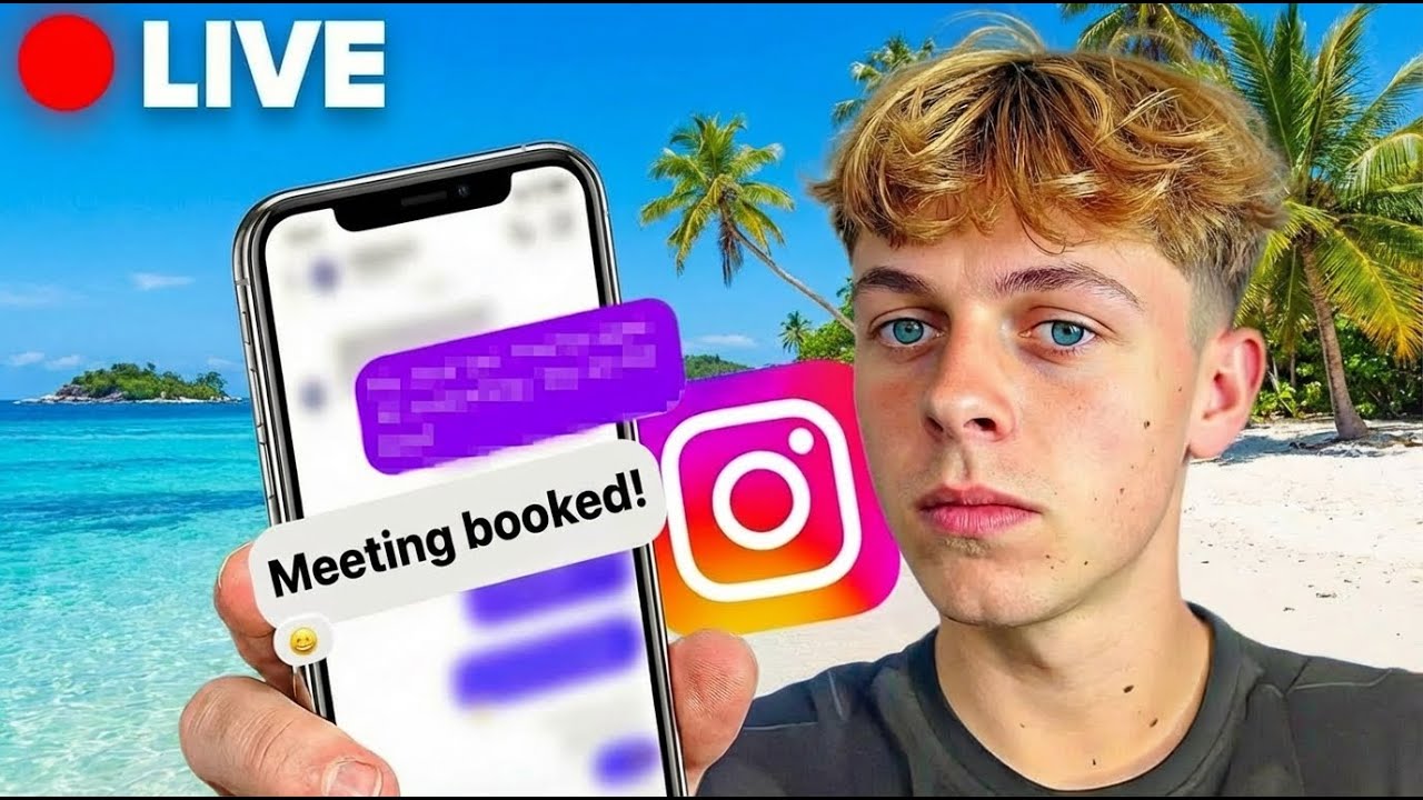 Записывайтесь на 3 встречи в день с помощью холодных сообщений в Instagram (автоматизированная си...
