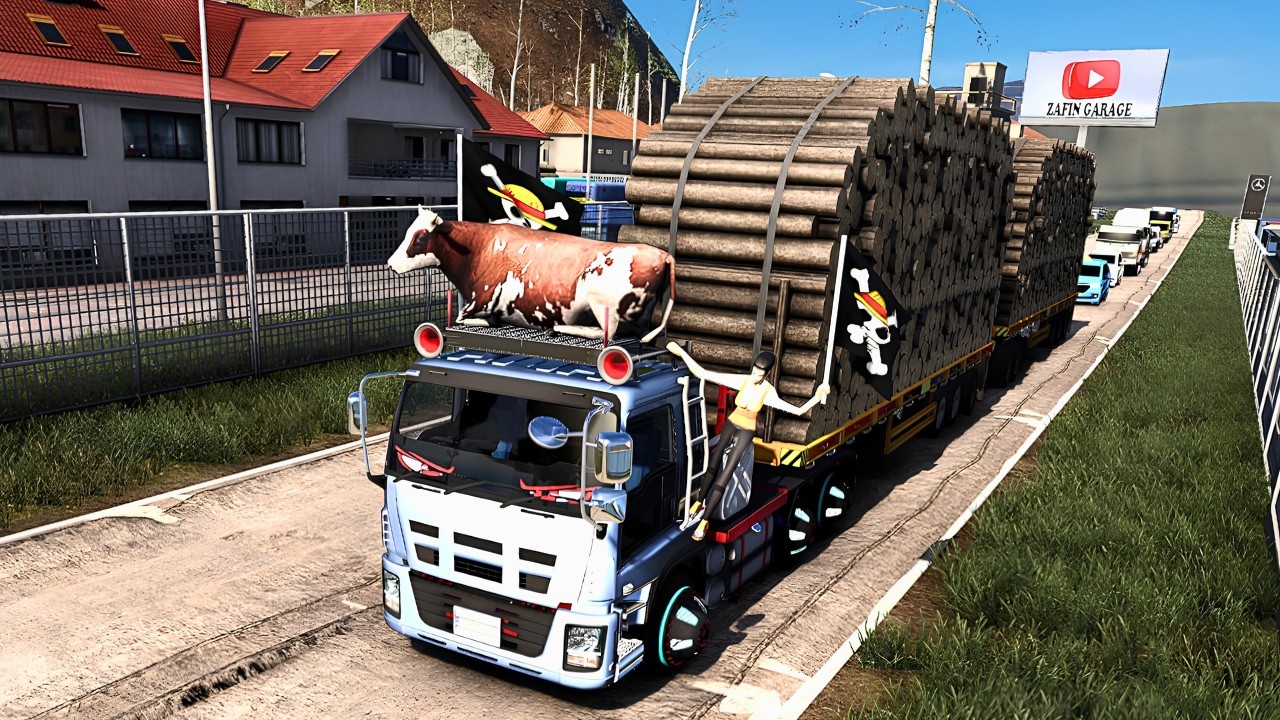 Extreme Heavy Load - Insane Truck Driving on Dangerous Roads part 9 | ETS2