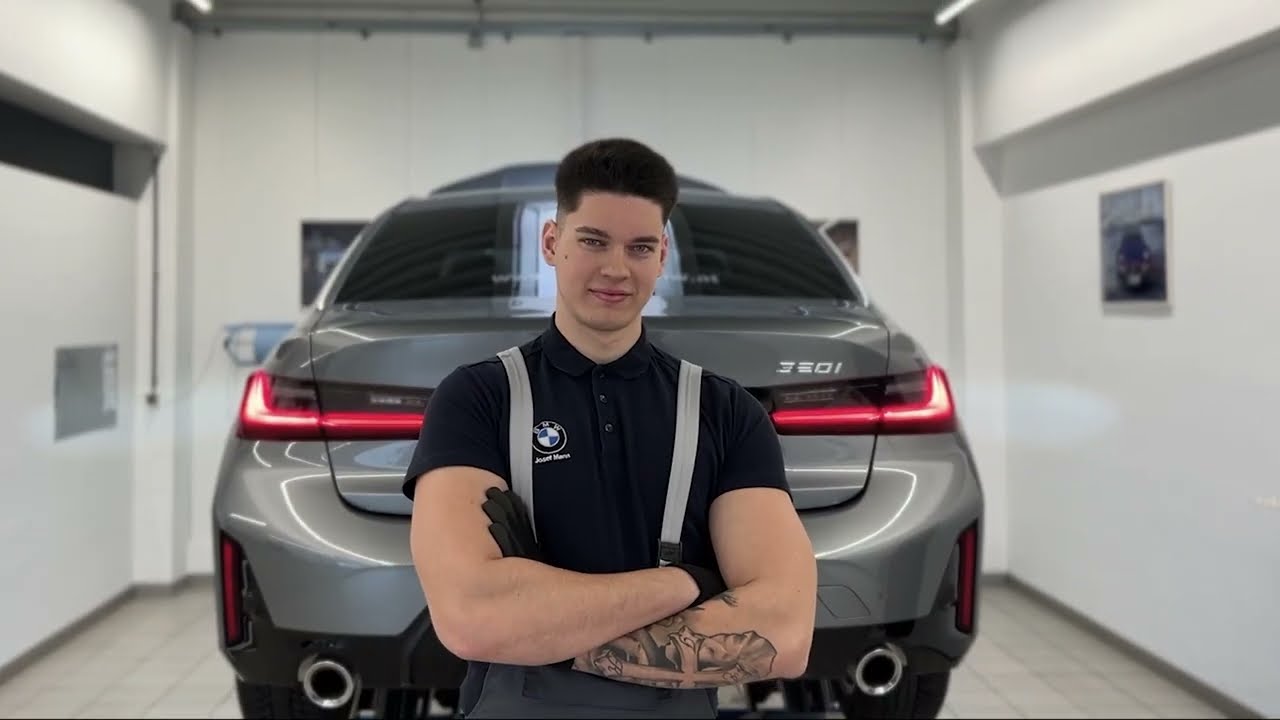 KFZ Mechaniker bei BMW Mann Kurzspot