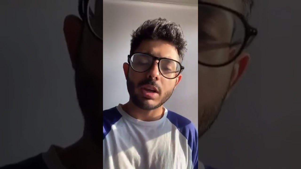 CarryMinati  instagram story 24 February din ka annand