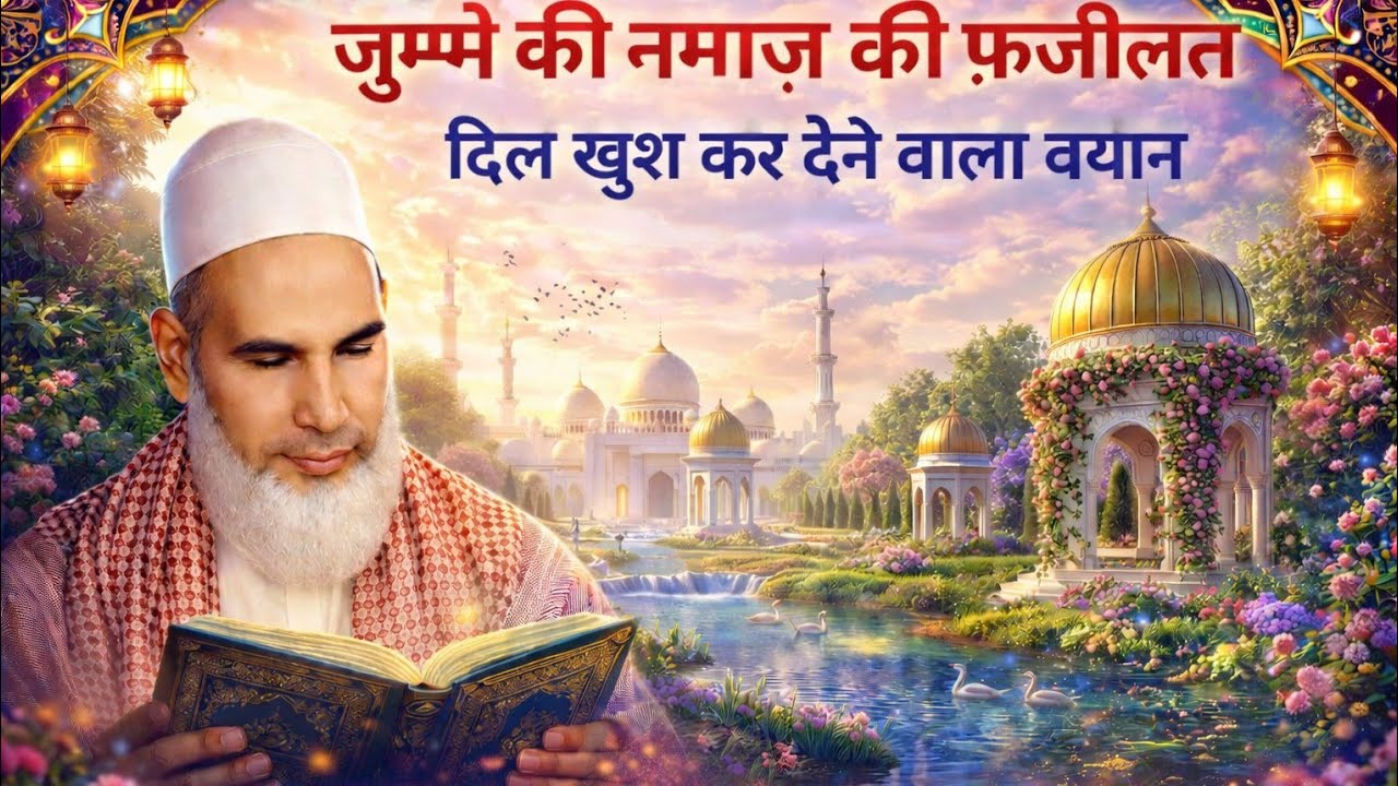 जुम्मे की नमाज़ की फ़ज़ीलत ✨ | Dil Khush Kar Dene Wala Bayan ❤️ | Jumma Mubarak