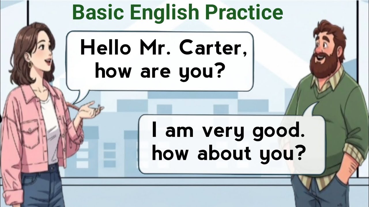 Speak English Naturally With Slow Dialogues | Easy Listening And Speaking Practice | Simple Q&A