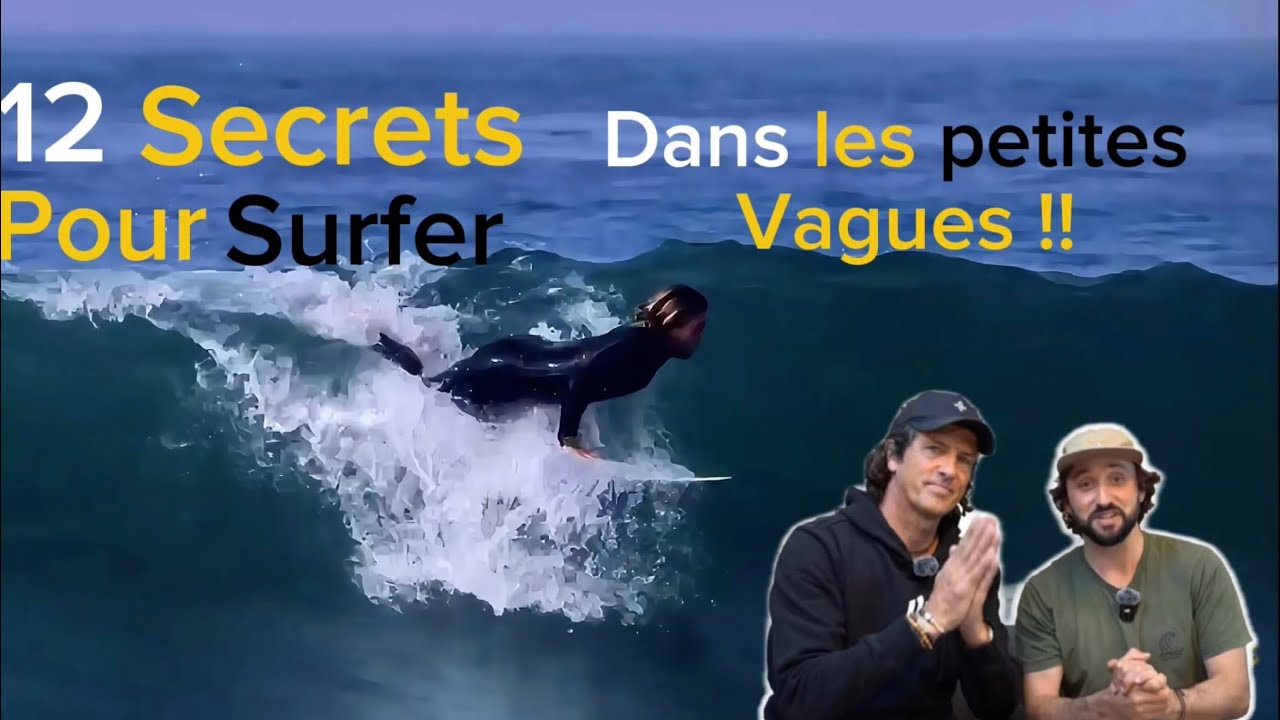 12 secrets pour surfer dans les petites vagues !!