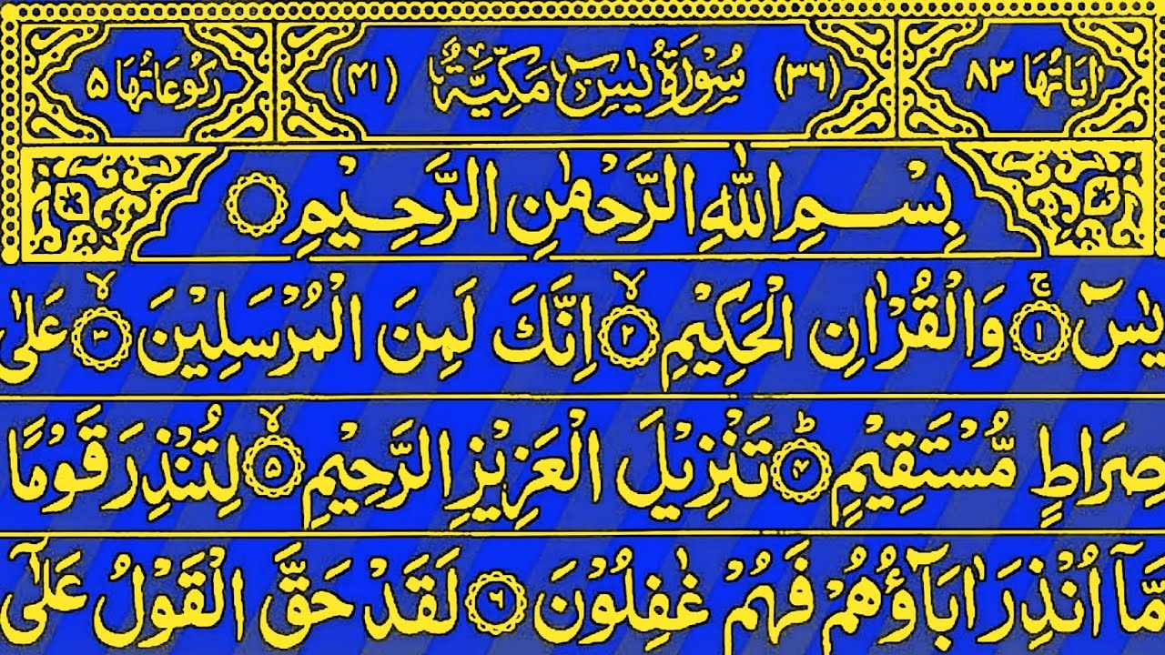 Surah Yasin Surah Ar Rahman | Beast Qur'an Recitation | Surah Yasin Tilawat | Ep090