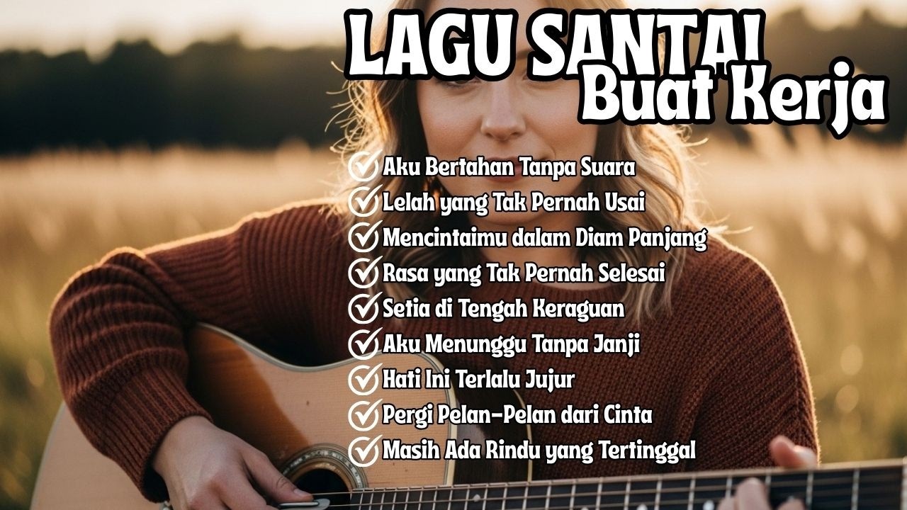 Slow Rock Kerja Santai 2026 | Musik Tenang Biar Kerja Lebih Nyaman & Enjoy