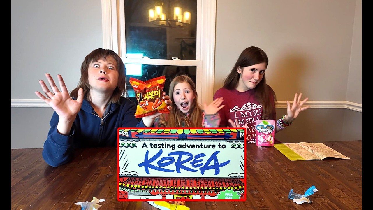 A tasting adventure to Korea! Candy & Snack box