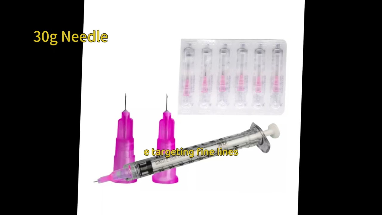 Why needle size matters in aesthetic injections. 🩺
