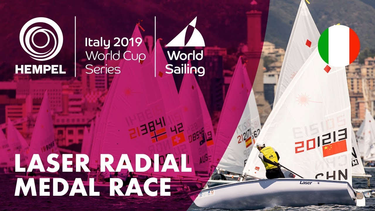 Laser Radial Medal Race | Hempel World Cup Series Genoa 2019