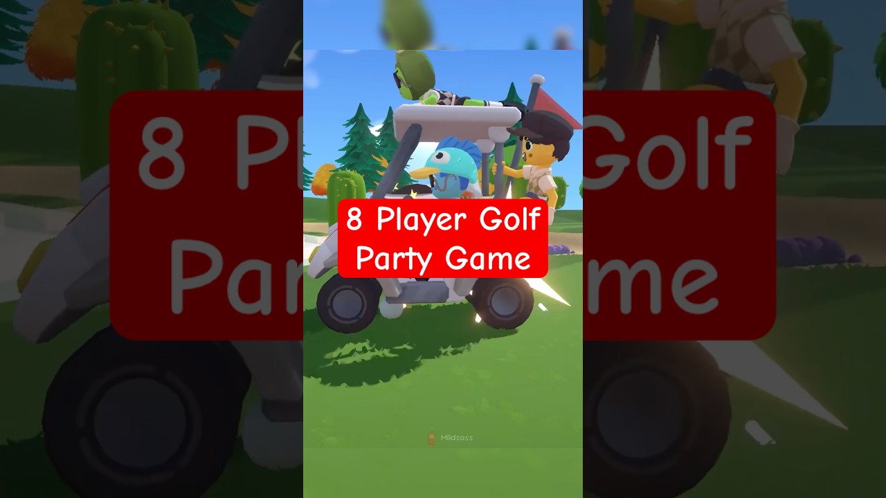 Hilarious New Golf Party Game - Super Battle Golf #gaming #multiplayer