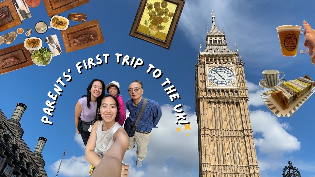 Travel Diary | parents' first trip to the UK!