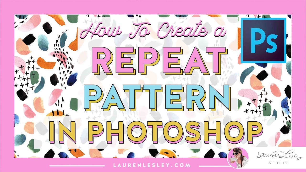 Repeat Pattern Photoshop | To Create a Seamless Repeat Pattern in Photoshop (EASIEST WAY!!!)
