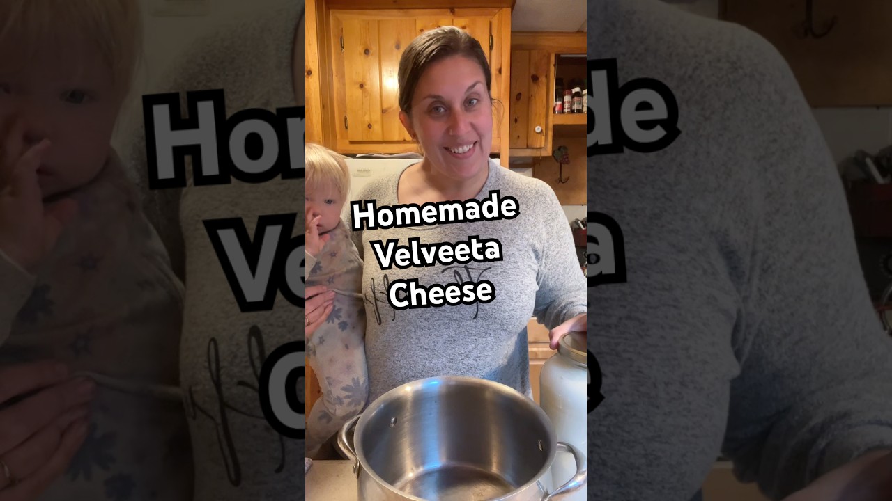 Homemade Velveeta cheese 