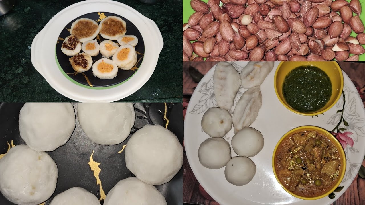 चावल के आटे  का पीट्ठा  