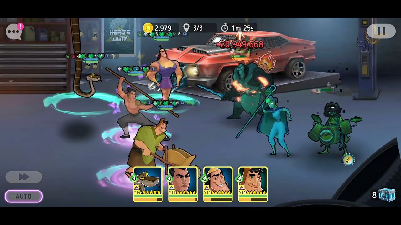 Disney Heroes: Battle Mode Fancy Footwork (P2)