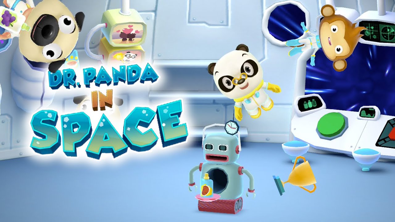 Hang out at the Space Station in Dr Panda & Friends