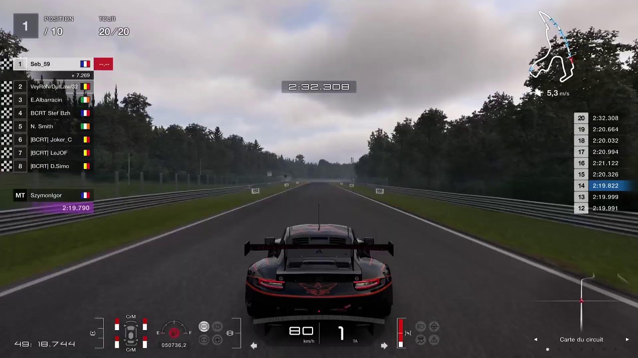 GT7 Beauf'N'Chill Spa-francorchamps manufacture 2026