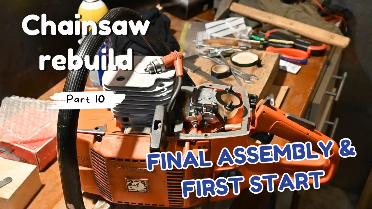 Husqvarna 266/268 chainsaw rebuild - Part 10
