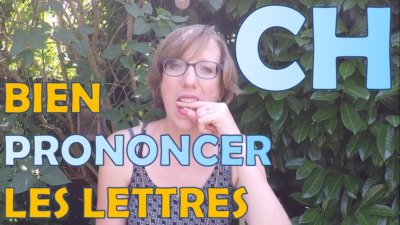 Comment bien PRONONCER les lettres CH en ALLEMAND