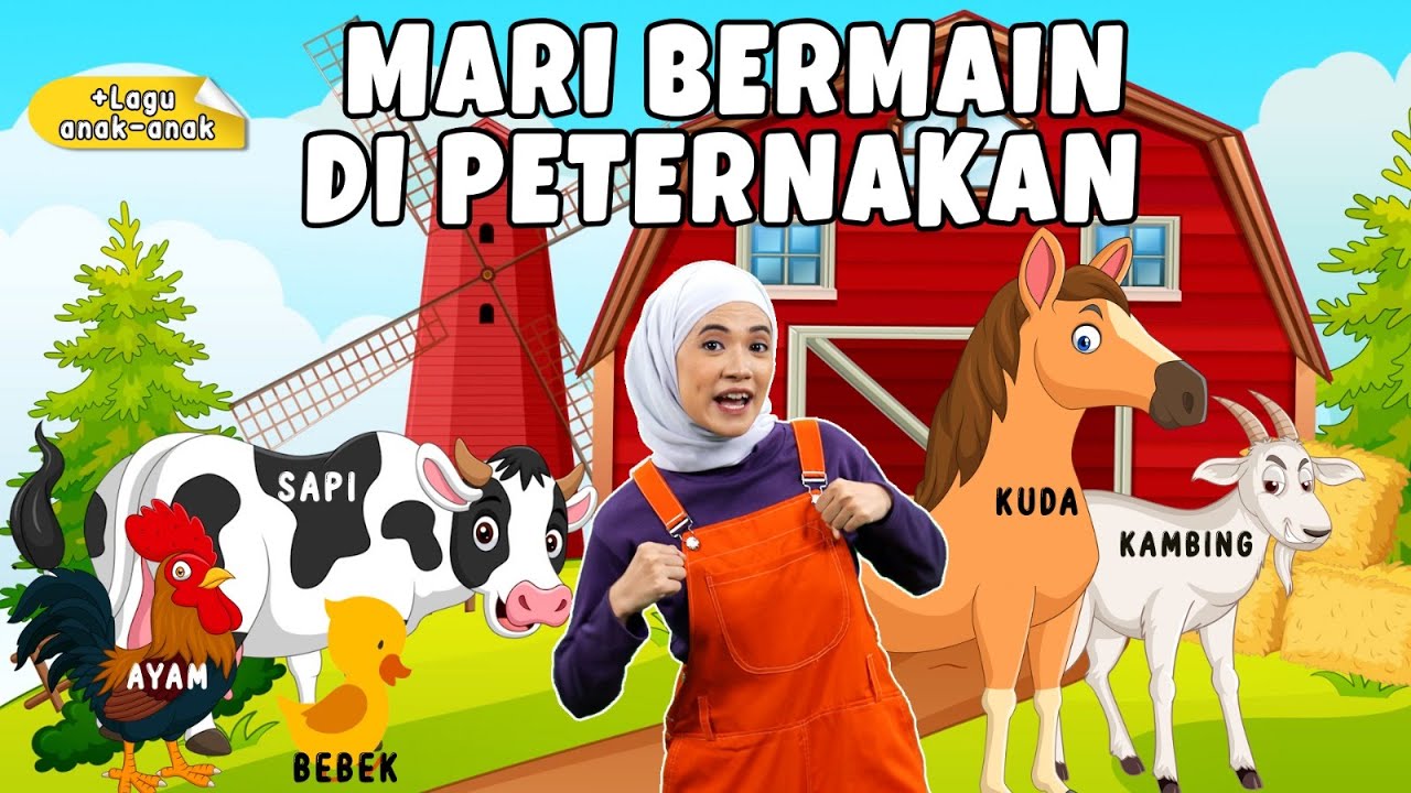 MARI MENGENAL HEWAN PETERNAKAN - MEMERAH SUSU SAPI SERU SEKALI